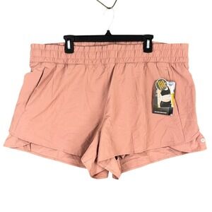 Avia Bike Liner Short Desert Clay Activewear Running Athletic Zipper XXXL Womens